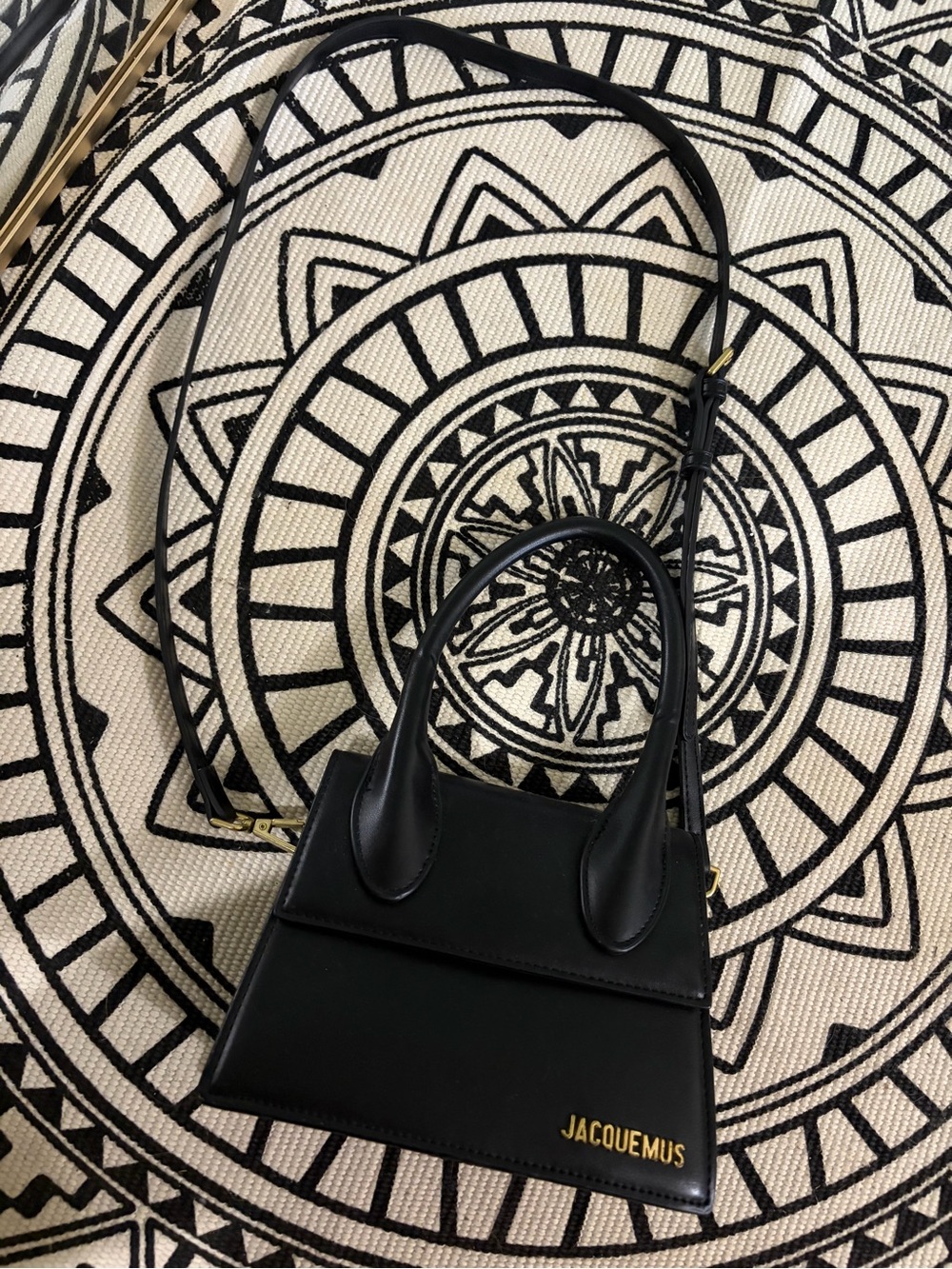 J Black Mini Le Chiquito Leather Bag